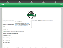 Tablet Screenshot of edinabasketball.com